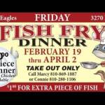 Fish fry tonight 4:30 to 7 pm delicious fish